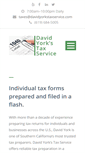 Mobile Screenshot of davidyorkstaxservice.com